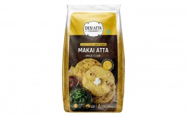 Desi Atta Makai Atta - Maize Flour  Pack  500 grams